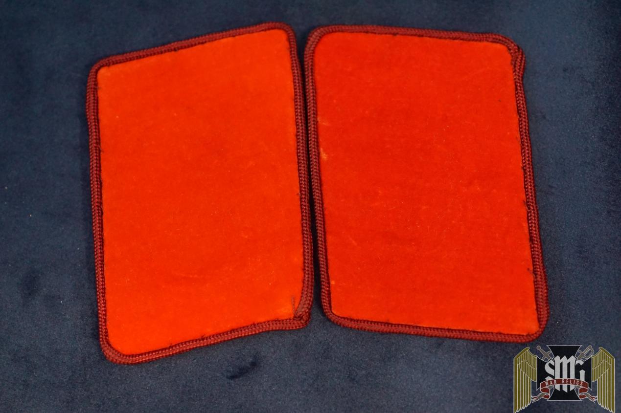 Anwarter Non Party Member Gau Level NSDAP Collar Tabs