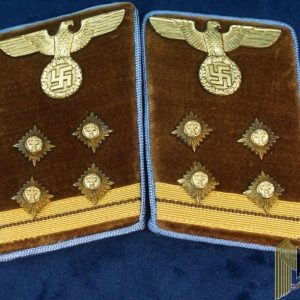 HauptGemeinschaftsLeiter NSDAP Collar tabs Orts Level