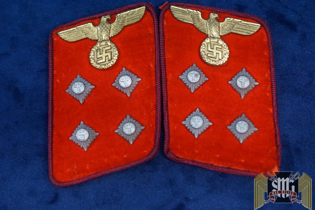 GemeinschaftsLeiter Gau Level NSDAP Collar Tabs