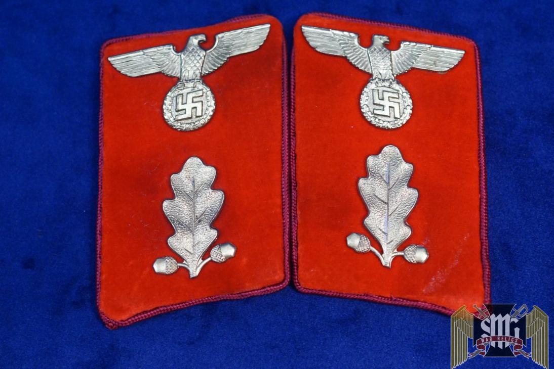 SMGP-0665 AbscnhittsLeiter Gau Level NSDAP Collar Tabs