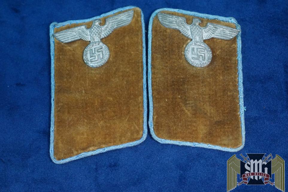 Anwarter Party Member NSDAP Collar tabs Orts Level