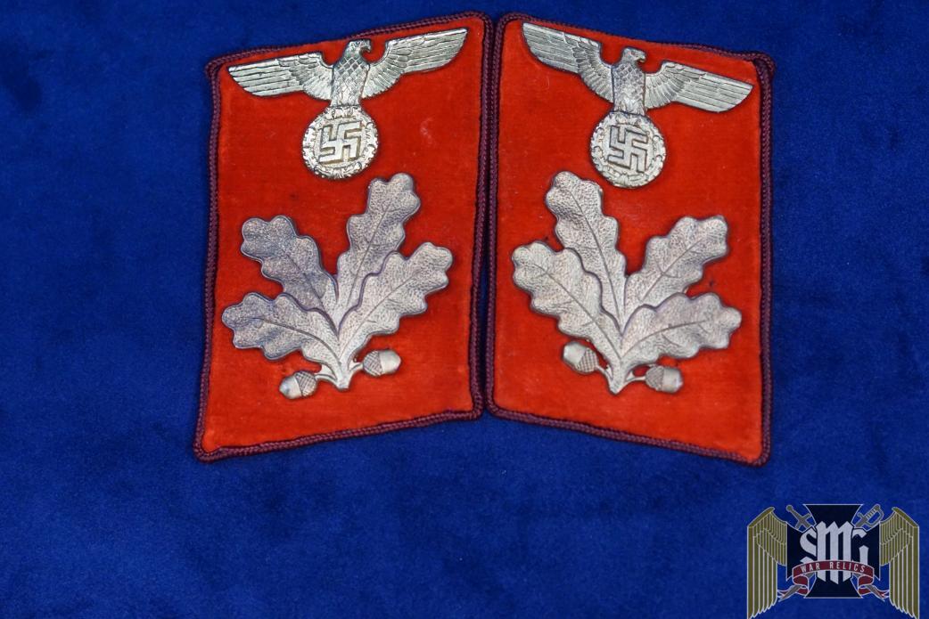 BefehlsLeiter Gau Level NSDAP Collar Tabs