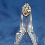 Panzer Assault badge Stick pin in silver