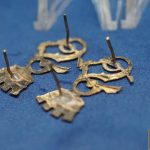 Spanish Second Republic era Security Corps Collar Device pair with prongs