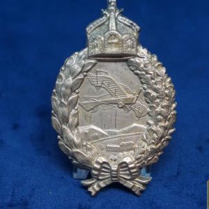 WW1 German Pilot badge by Junker War time Hollow back