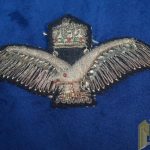 Hungarian Airforce Officer cap badge 1930's to WW2 era
