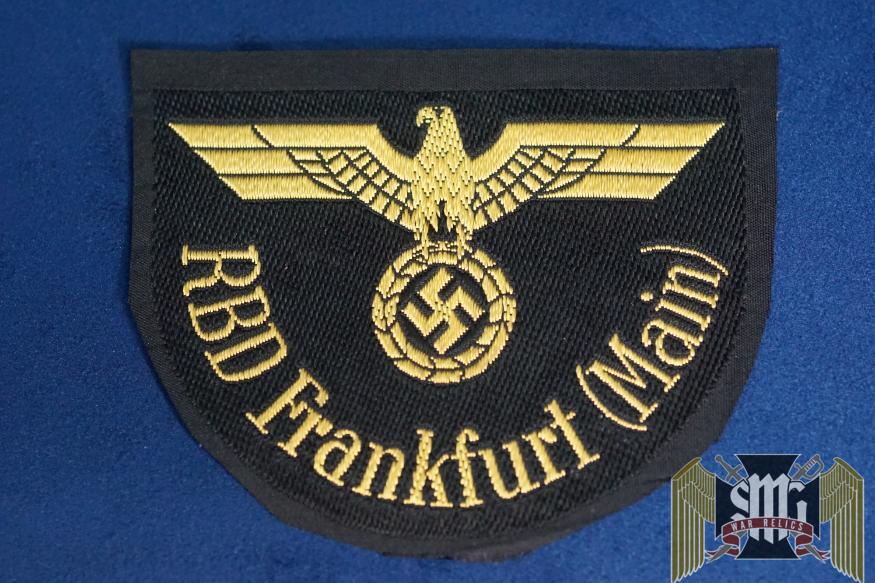 SMGP-0756 Reichsbahn Sleeve Eagle Frankfurt Main