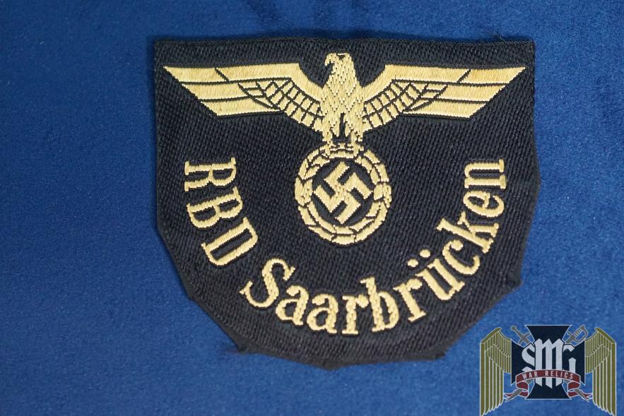 Reichsbahn Sleeve Eagle Saarbrucken