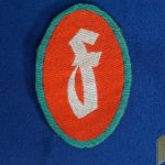 Luftschutz Sicherheits und Hilfsdienst Firefighter Insignia in BeVo