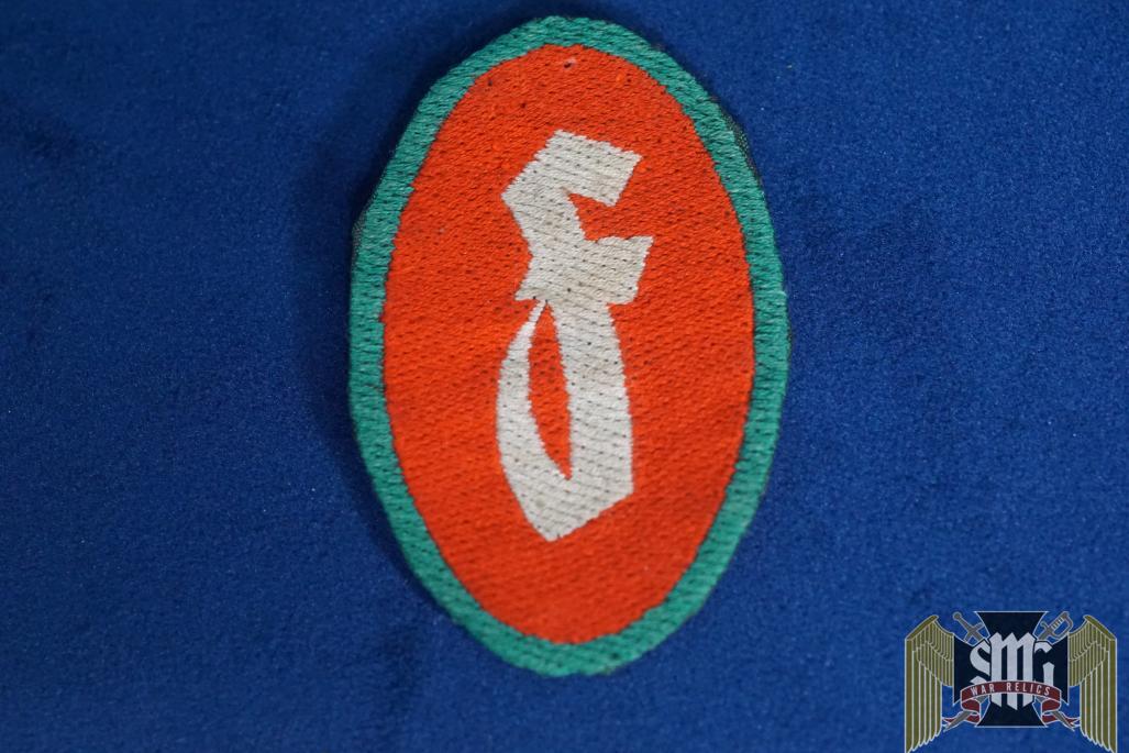 Luftschutz Sicherheits und Hilfsdienst Firefighter Insignia in BeVo