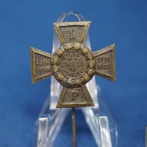 Interwar Polish Legionaries pin 1914-1918 and 1919-1922