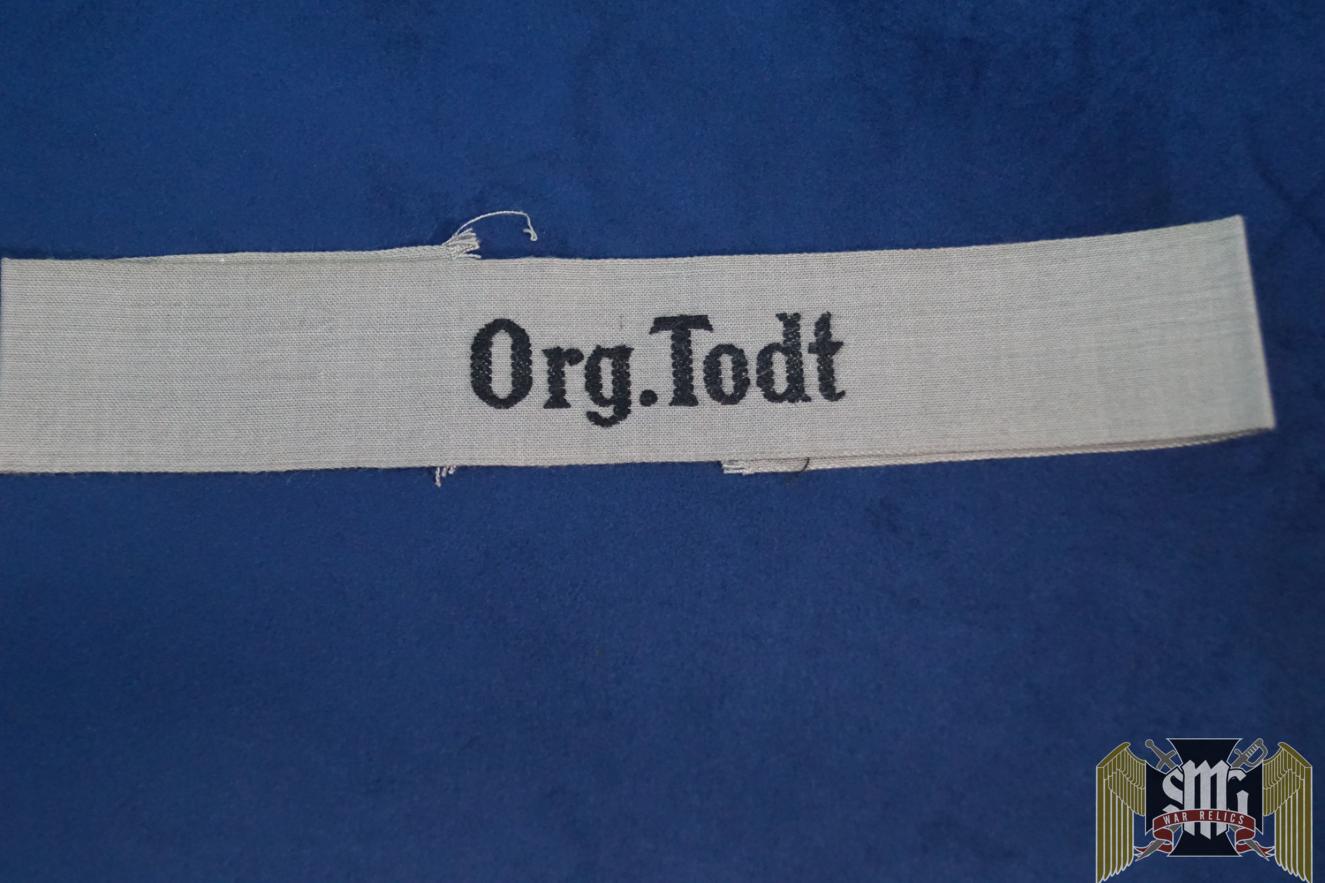 Org. Todt Armband border