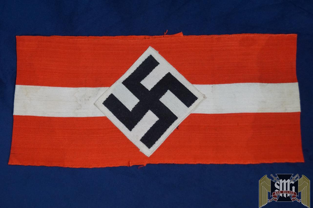 Hitler Youth Armband in Bevo Tagged