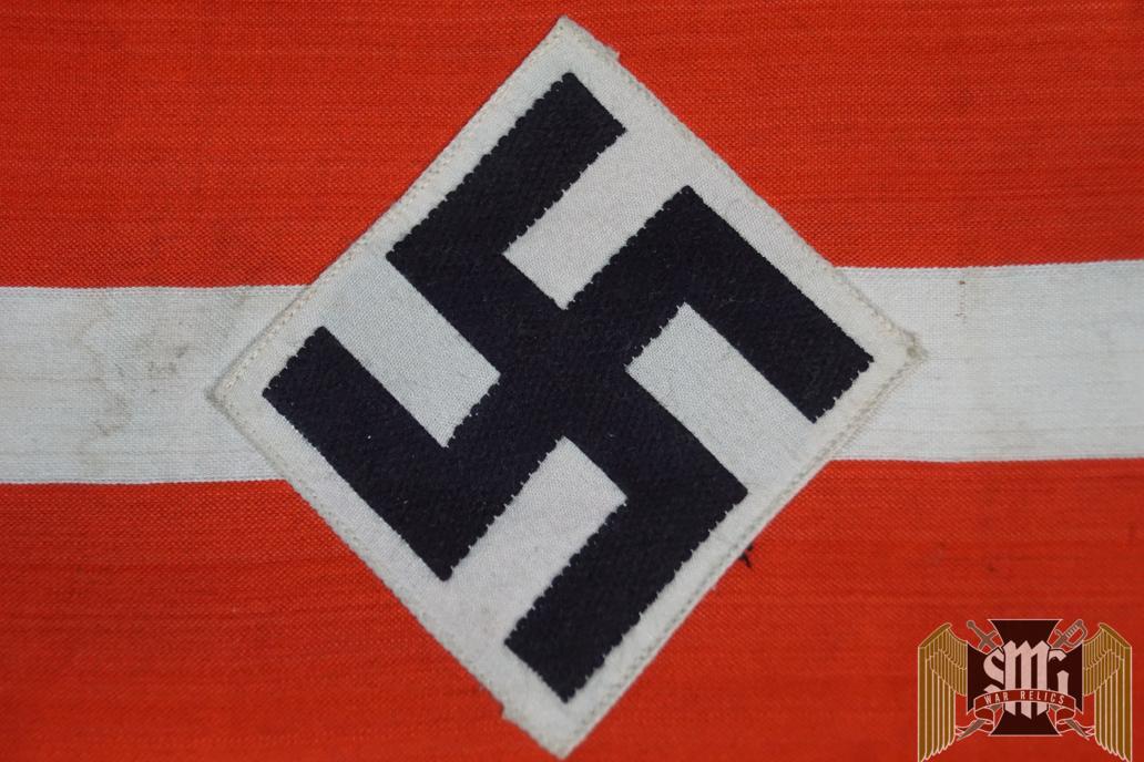 Hitler Youth Armband in Bevo Tagged
