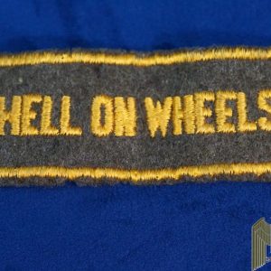 WW2 US Armored Hell On Wheels Patch