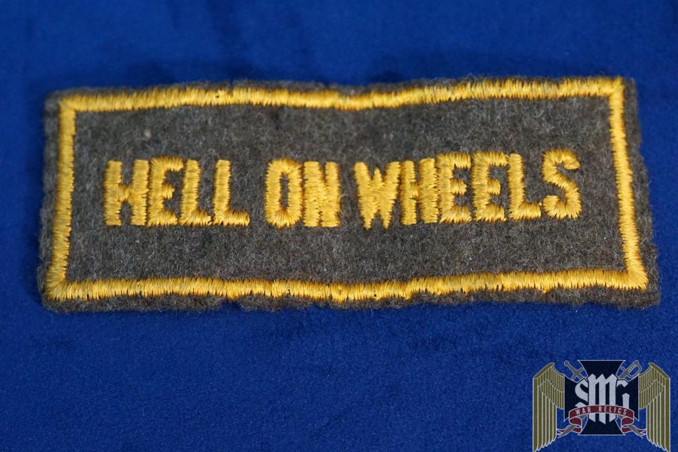 WW2 US Armored Hell On Wheels Patch
