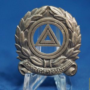 WW2 Flemish VNV Honor badge in silver