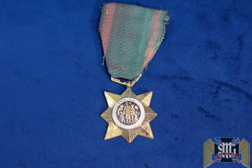 Saigon Army Civic action Medal Early Type. Vietnam war