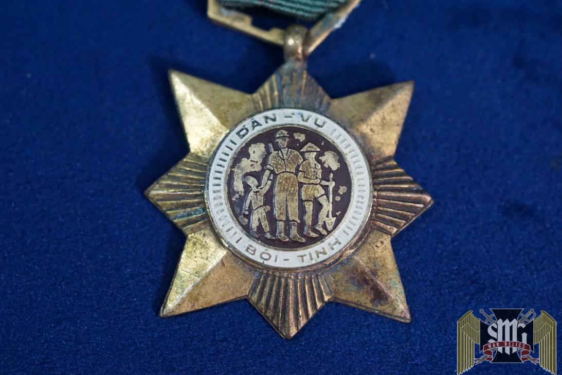 Saigon Army Civic action Medal Early Type. Vietnam war