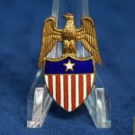 US Aide to A Brigadier General Collar Device. Early type