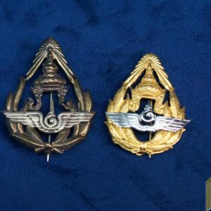 Royal Thai Airforce badge set of 2