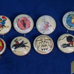 Kellogg's Pep Cereal Pins 1943 8 pc lot