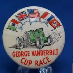 1937 George Vanderbilt Cup Race Pin