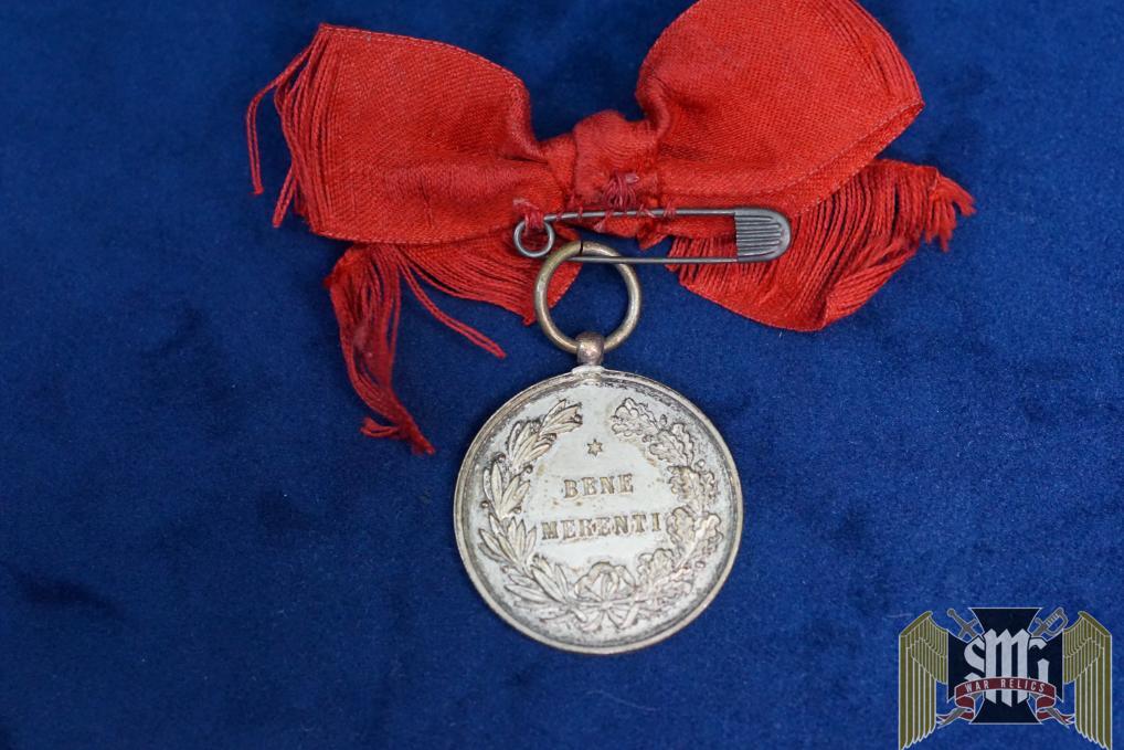 unknown Italian Award Medal 1898