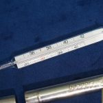 Dr. Lieberg thermometer Jenaer Normalglas