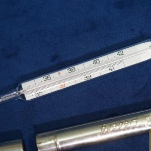 Dr. Lieberg thermometer Jenaer Normalglas