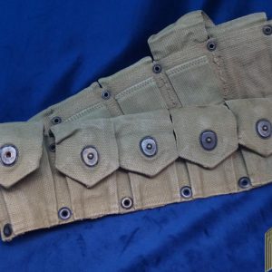 Garand cartridge belt 1943 With Clips