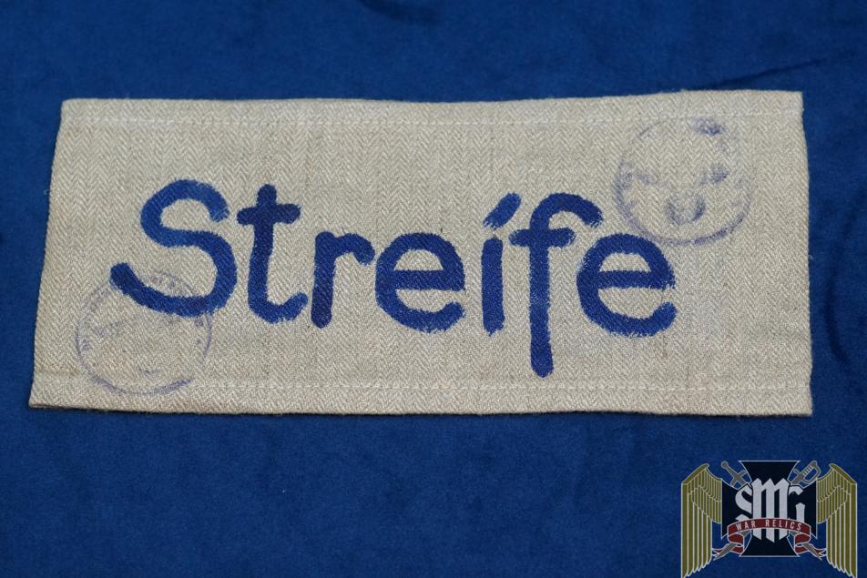 Streife" Field Made German Patrol Service armband