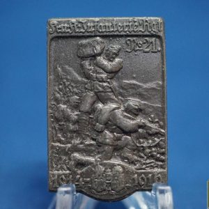 WW1 Austrian Mountain Troop Regimental Badge/tinnie