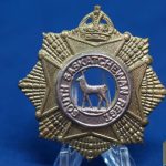Canadian Saskatchewan Cap Badge