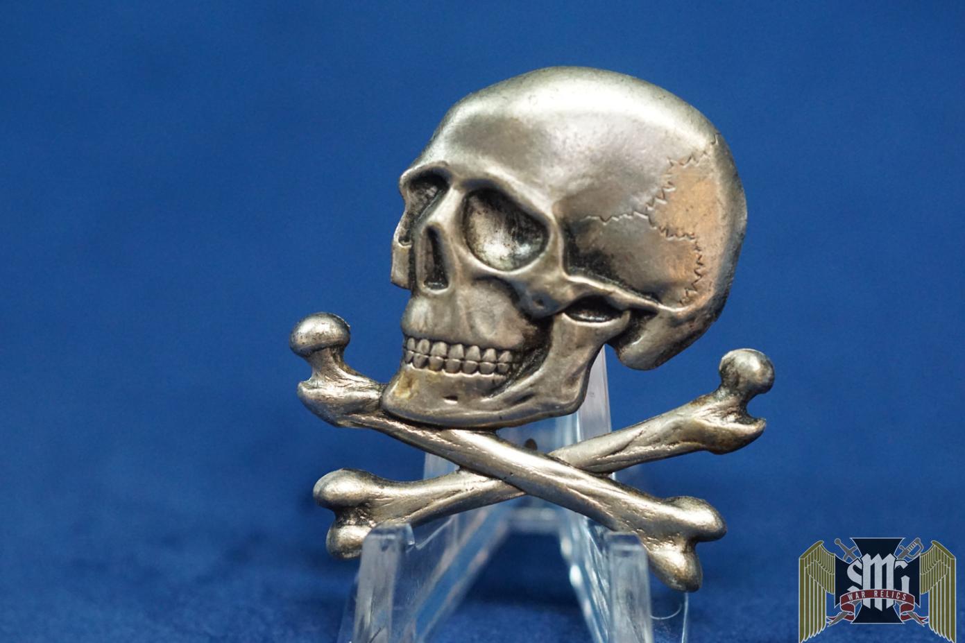 Italian Black Brigade Cap Skull