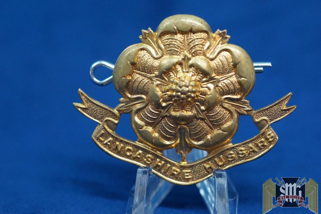 SMGP-0899 British Lancashire Hussars Cap Badge