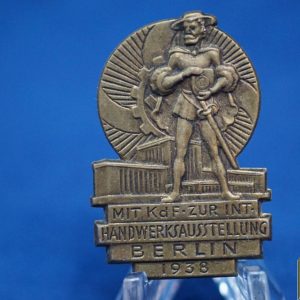 KDF 1938 Handwerksausstellung Tinnie