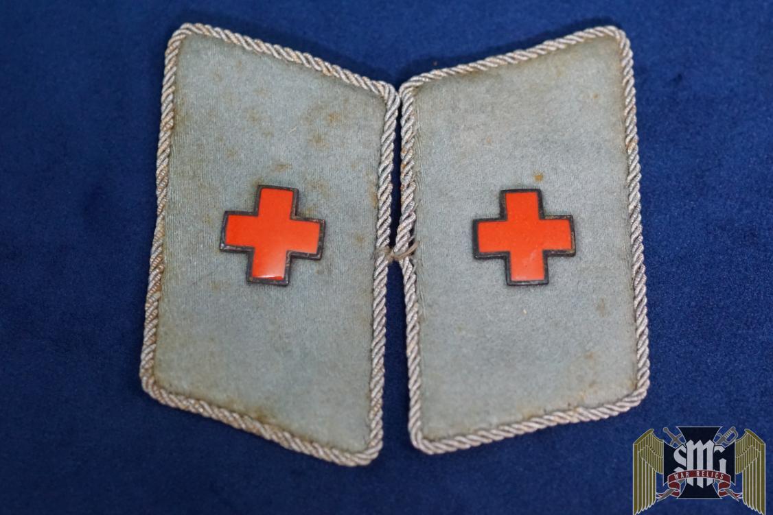 DRK Red Cross Collar Tab