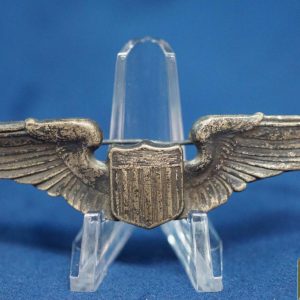 US WW2 Era Pilot wings Sterling marked by Gemsco