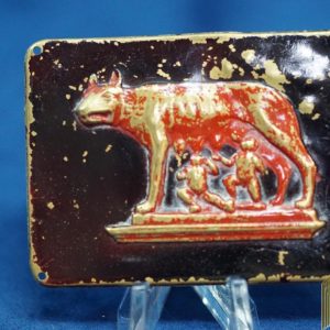 Italian Capitolina Lupa (Wolf) badge