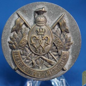 100th ann. King Wilhelm I. Uhlan Regiment 20