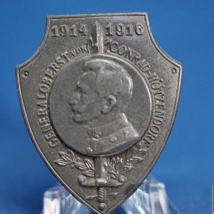 Austro Hungary Generaloberst Conrad Hotzendorf Regimental Cap badge/tinnie