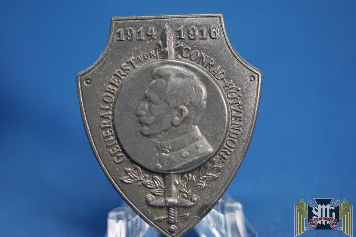 Austro Hungary Generaloberst Conrad Hotzendorf Regimental Cap badge/tinnie