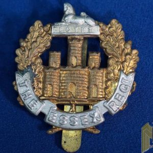 British Essex regiment Cap badge