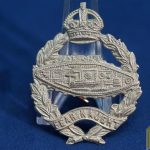 British Royal tank regiment Cap badge
