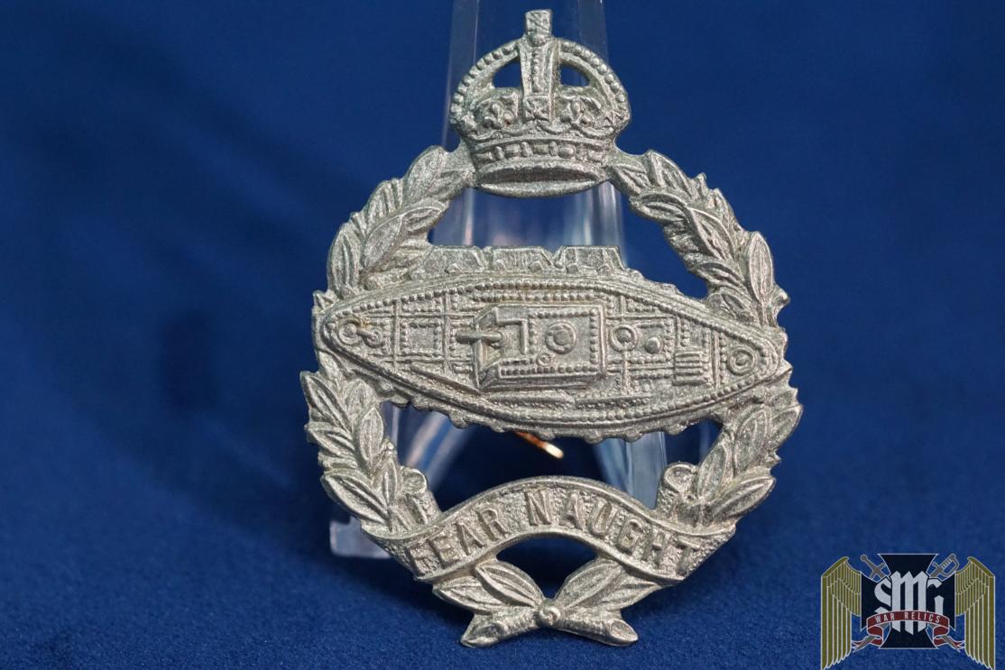 British Royal tank regiment Cap badge