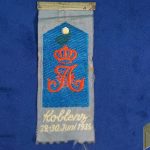 Regimental Ribbon badge for Koblenz 1935