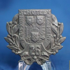 WW1 Schutzenregiment 26 badge/tinnie