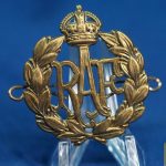 British RAF Cap Badge