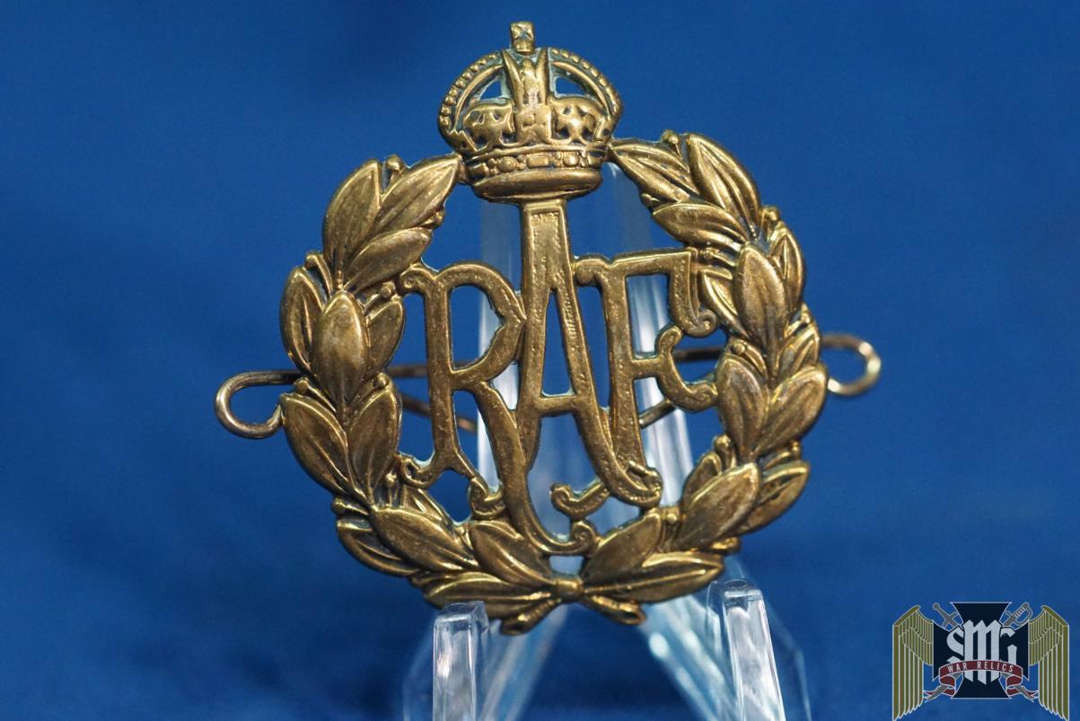 British RAF Cap Badge